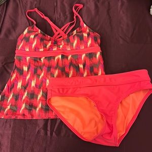 **sold on merc** PrAna tanking swim suit